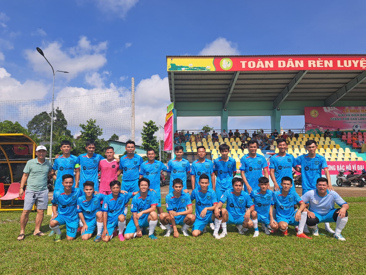 Phường 6 tham gia giải vô địch Bóng đá thành phố Cao Lãnh 2023